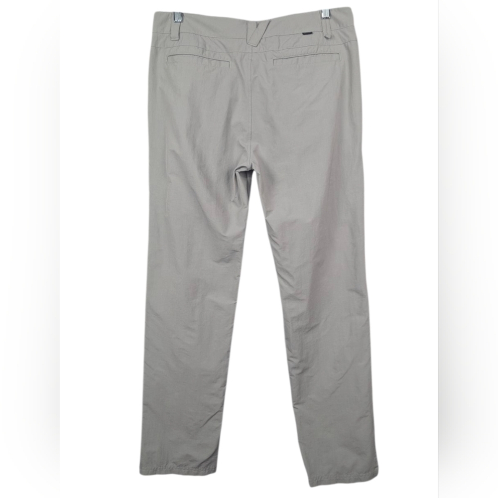 Oakley Size 34 Regular Fit Gray Pants Nylon/Elastane Blend - Picture 2 of 9